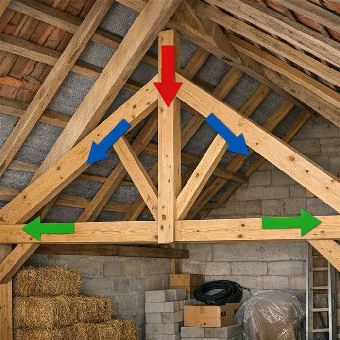 Répartition des charges sur une ferme bois : guide complet