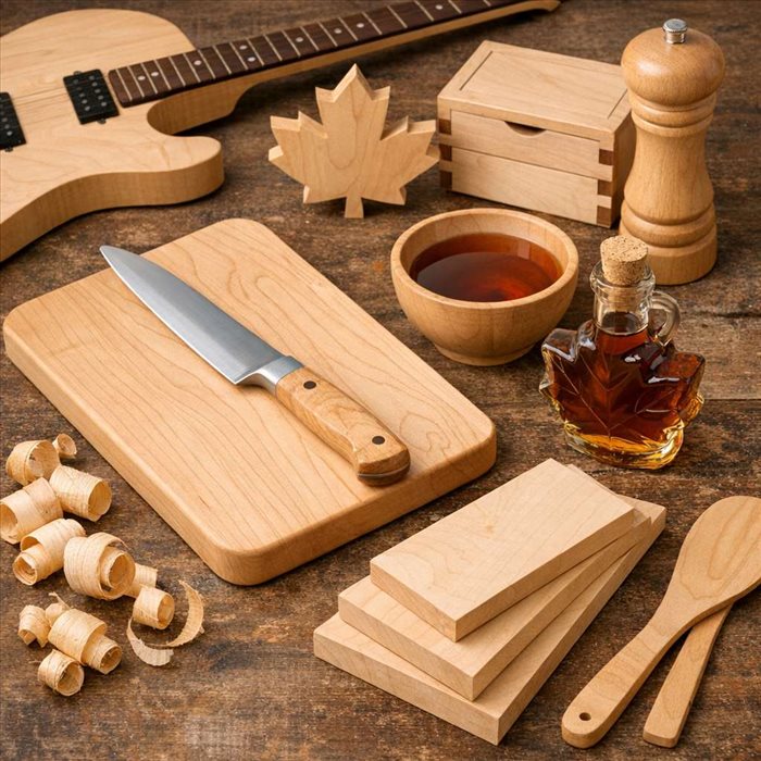 Quels usages pour le bois d’érable ? Guide complet et idées