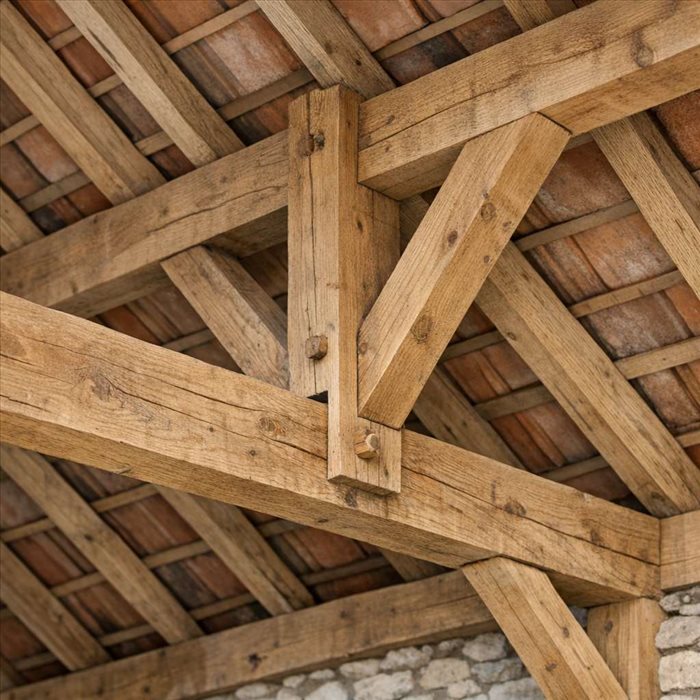 Arbalétrier de charpente traditionnelle : rôle et conseils