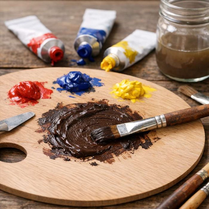 Comment faire du marron foncé en peinture ? Guide simple et précis