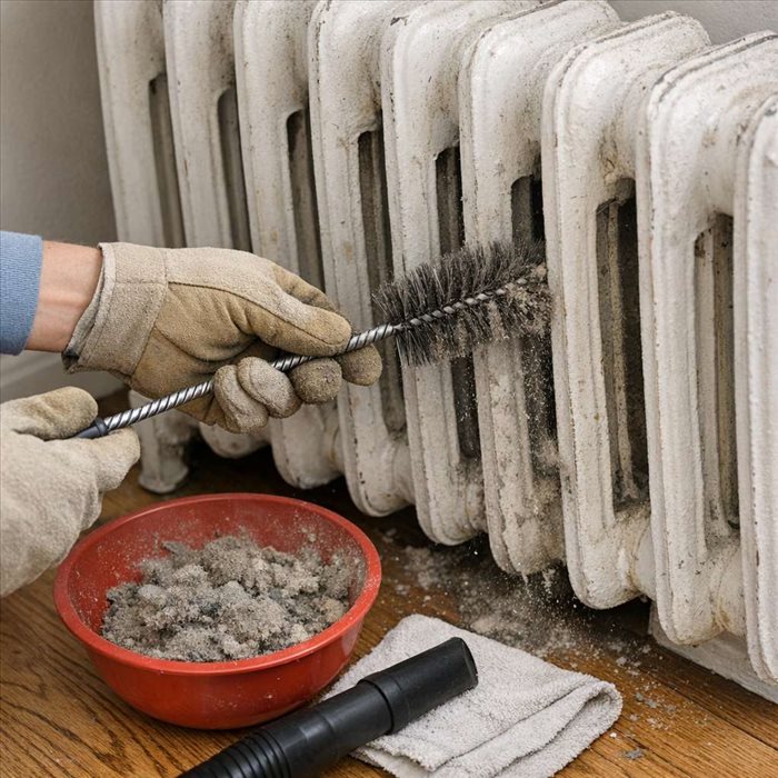 Comment nettoyer l’intérieur d’un radiateur en fonte ? Guide complet