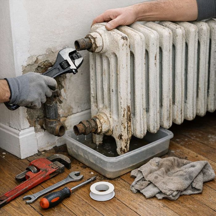 Comment démonter un radiateur en fonte ? Guide pratique