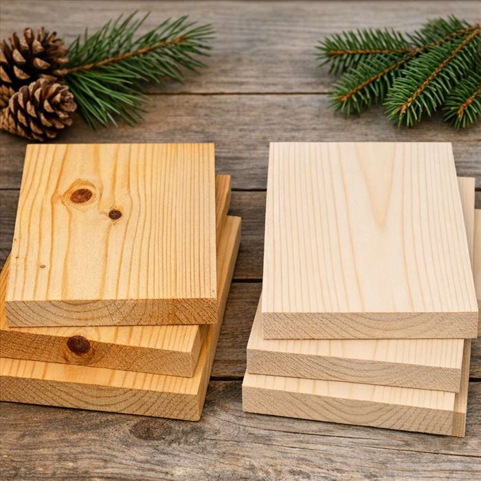 Différence entre bois de pin et sapin : guide pour bien choisir