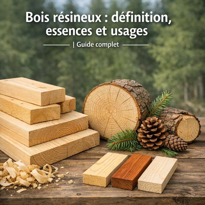 Définition d’un bois résineux : essences, atouts et usages