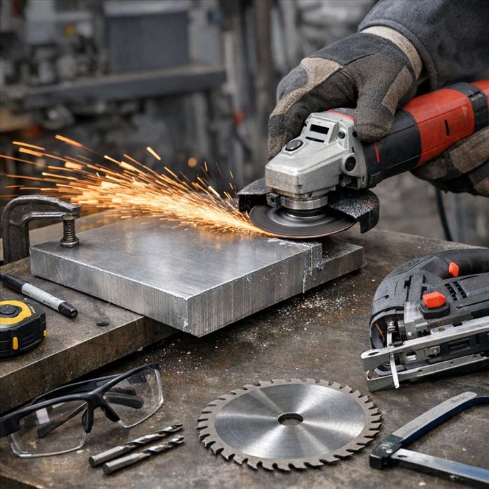 Comment couper une plaque d’aluminium épaisse : guide complet et précis