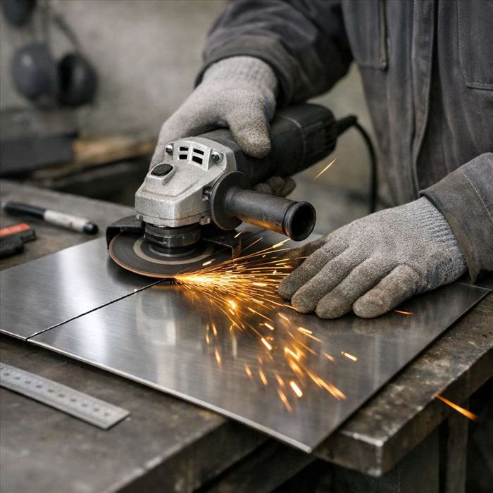 Découper une plaque en inox : méthodes, outils et conseils
