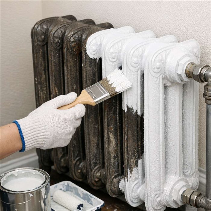 Peindre un radiateur en fonte : guide simple pour un résultat durable