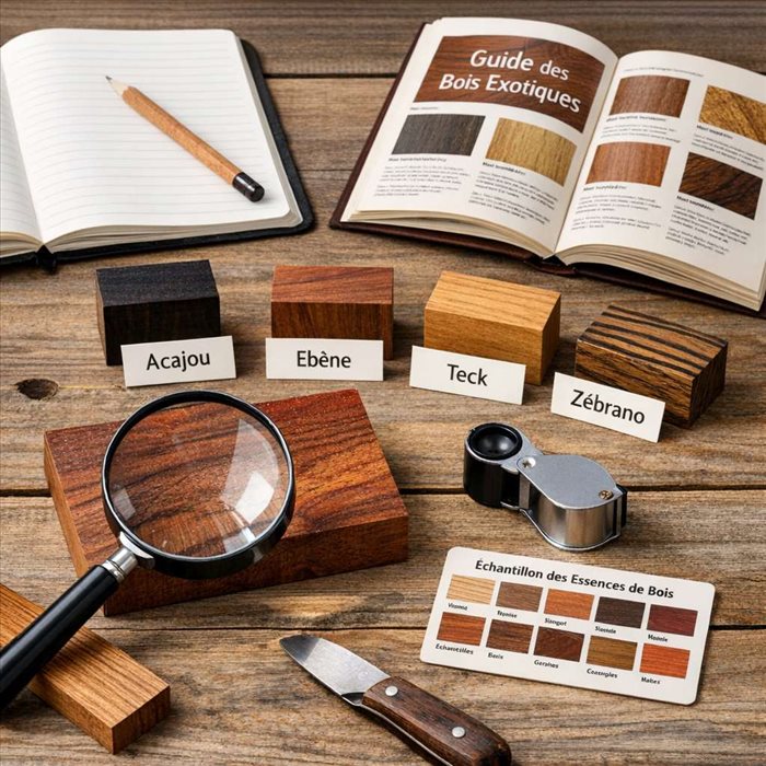 Comment identifier une essence de bois exotique : guide complet