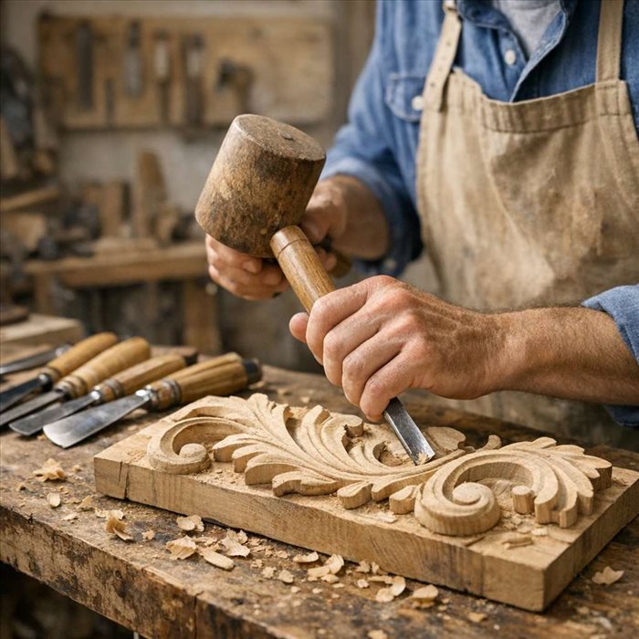 Artisan sculpteur sur bois : métier, techniques et savoir-faire