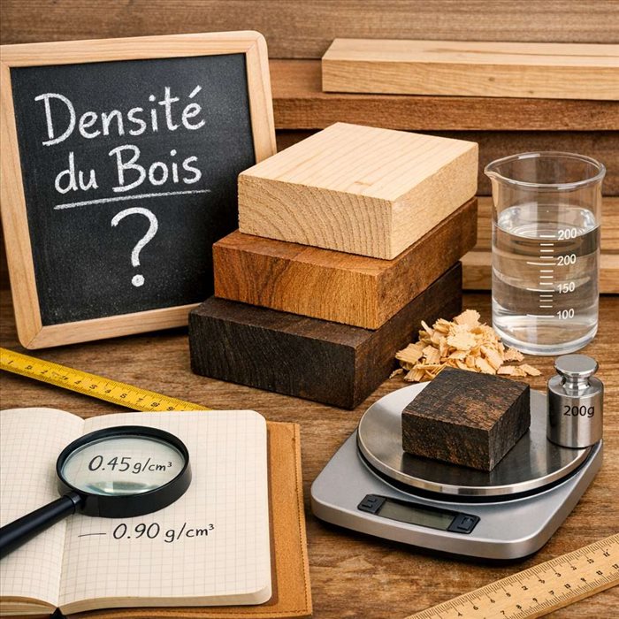 Densité du bois : comprendre ce critère essentiel
