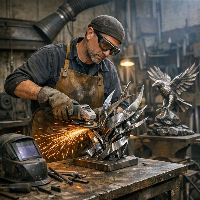 Sculpteur sur métaux : métier, techniques et créations uniques