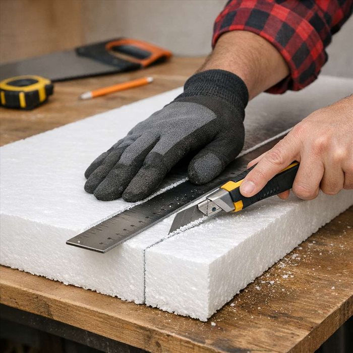 Comment couper une plaque de polyuréthane : guide simple et précis