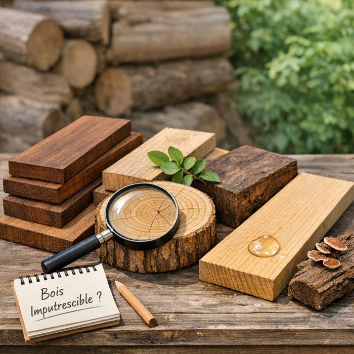 Bois naturellement imputrescible : comment le reconnaître ?