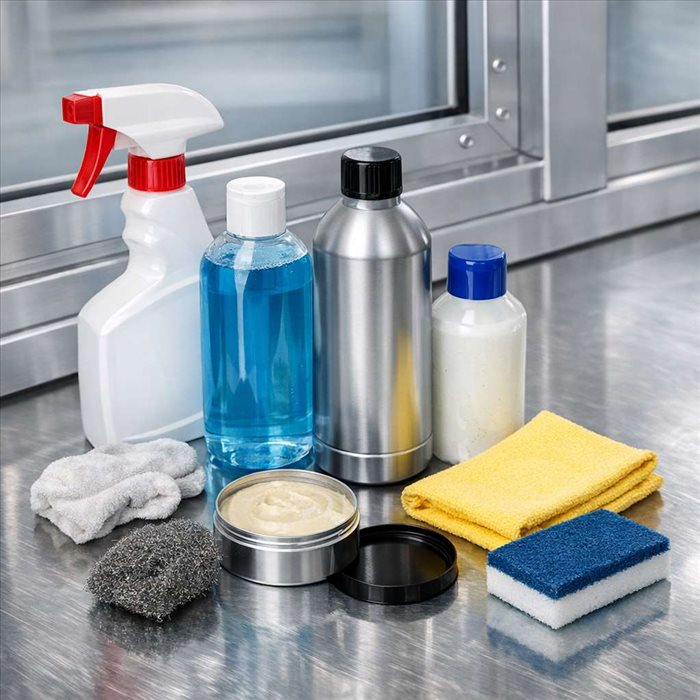 Quel produit pour nettoyer l’aluminium efficacement ?