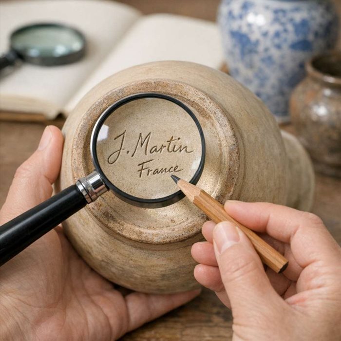 Comment identifier une signature de céramique : guide complet
