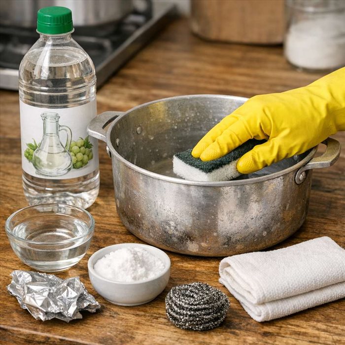Comment nettoyer l’aluminium avec du vinaigre blanc ? Guide complet