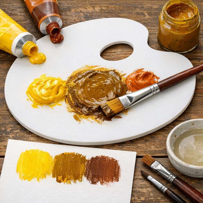 Comment faire du jaune foncé sans obtenir du marron ?