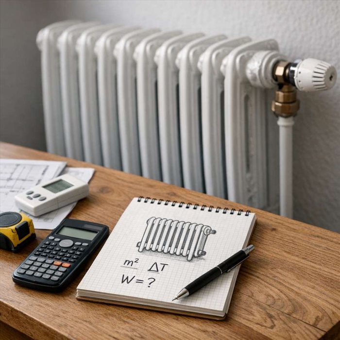 Comment calculer la puissance d’un radiateur en fonte ?