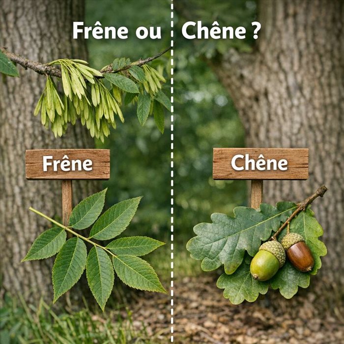 Comment différencier le frêne du chêne ? Guide pratique SEO