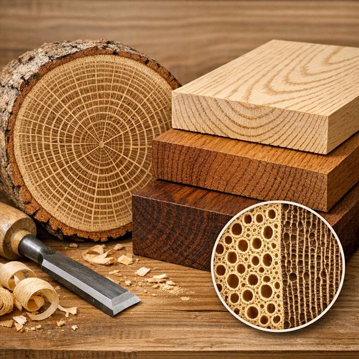 Bois à pores annulaires : définition, essences et essences courantes