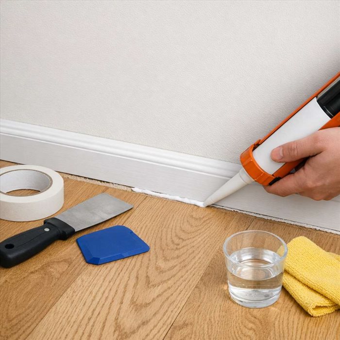 Combler un espace entre mur et plinthe : solutions faciles et durables