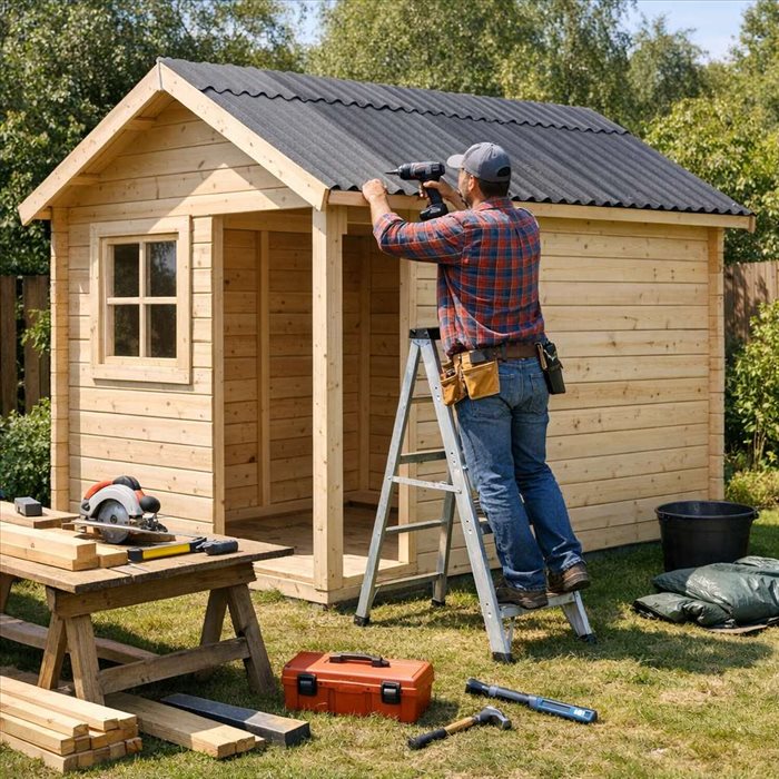 Comment construire soi-même un abri de jardin ? Guide complet