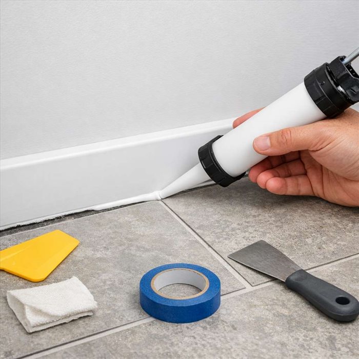 Comment combler un espace entre carrelage et plinthe ? | Guide complet