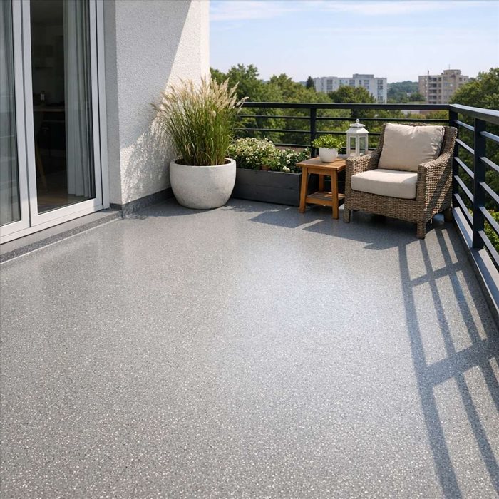 Résine pour balcon extérieur : comment bien la choisir ?