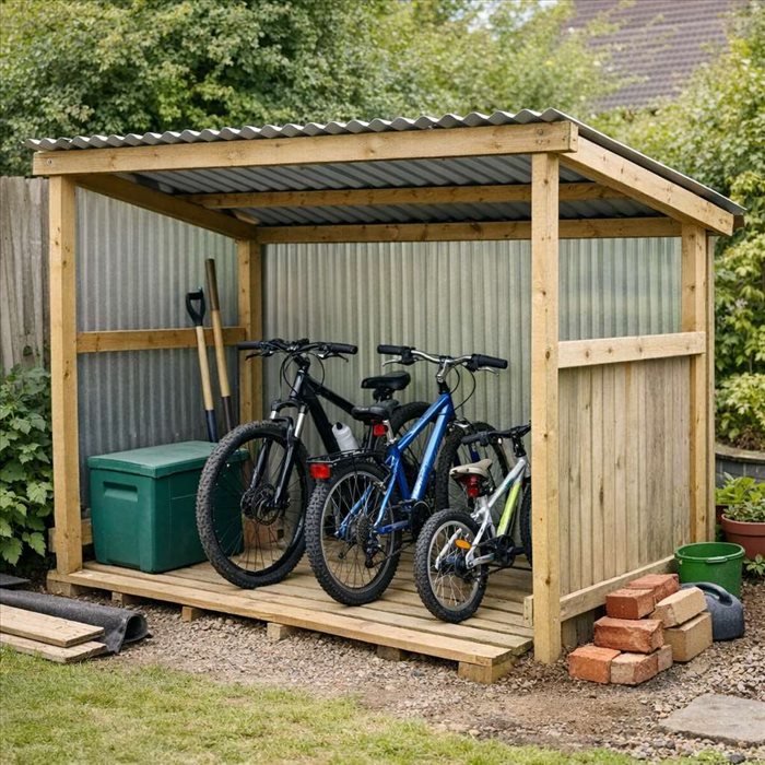 Comment construire un abri vélo à moindre coût ? Guide pratique