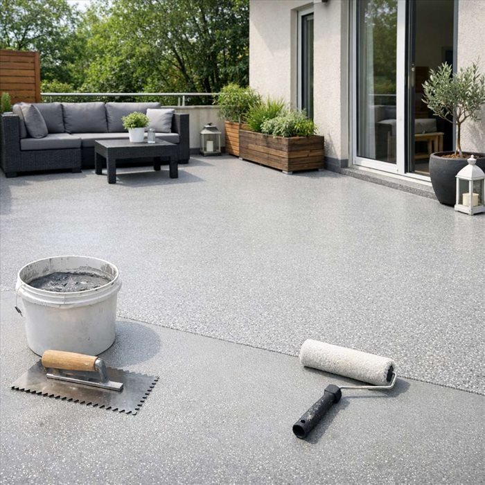 Rénover une terrasse avec un sol en résine : guide pratique