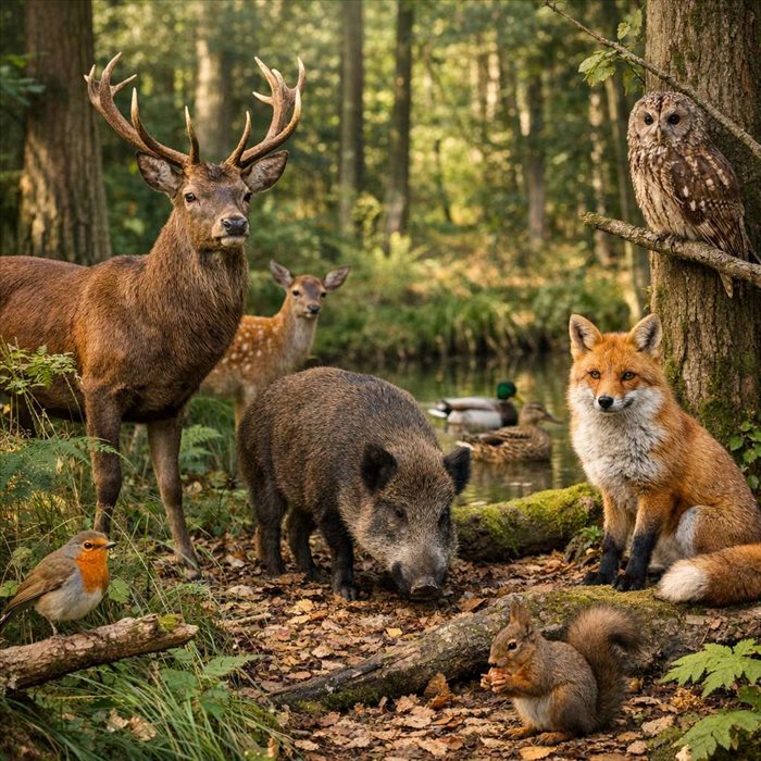 Quels animaux vivent dans la forêt de Rambouillet ? Guide complet
